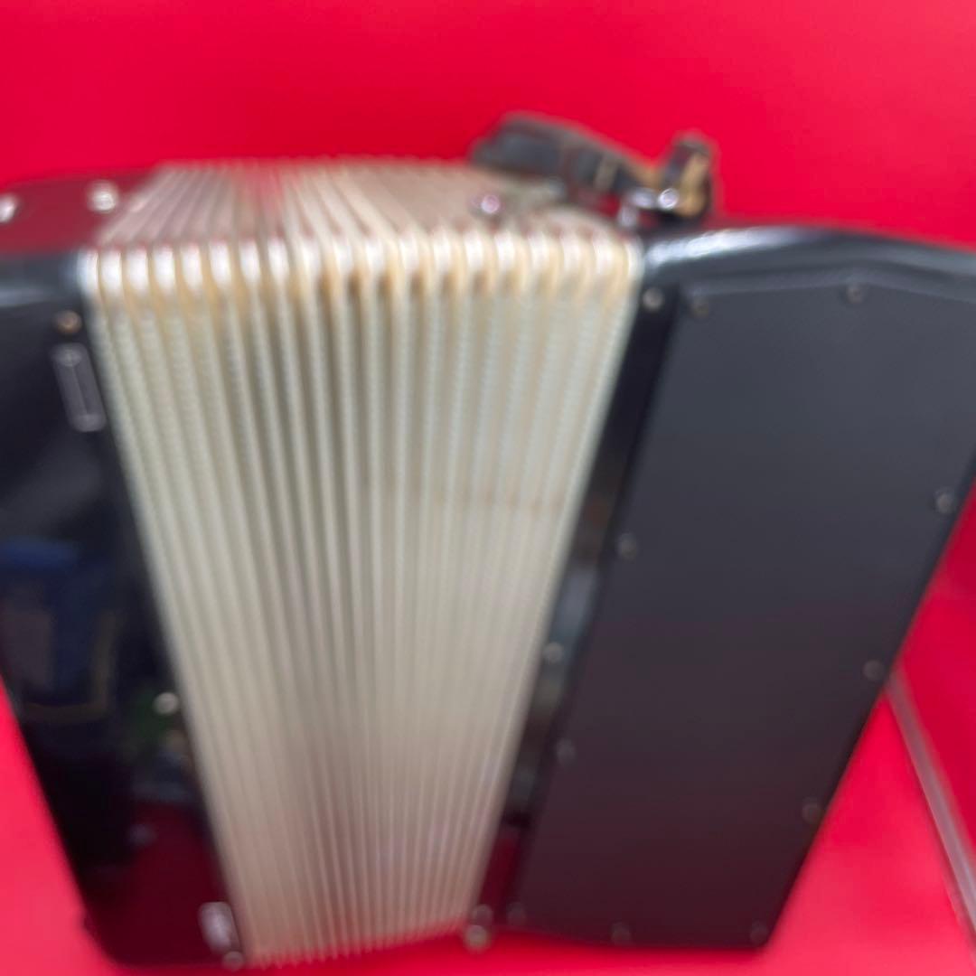 希少　EXCELSIOR mod.400　高級　アコーディオン　ケース付き　黒色