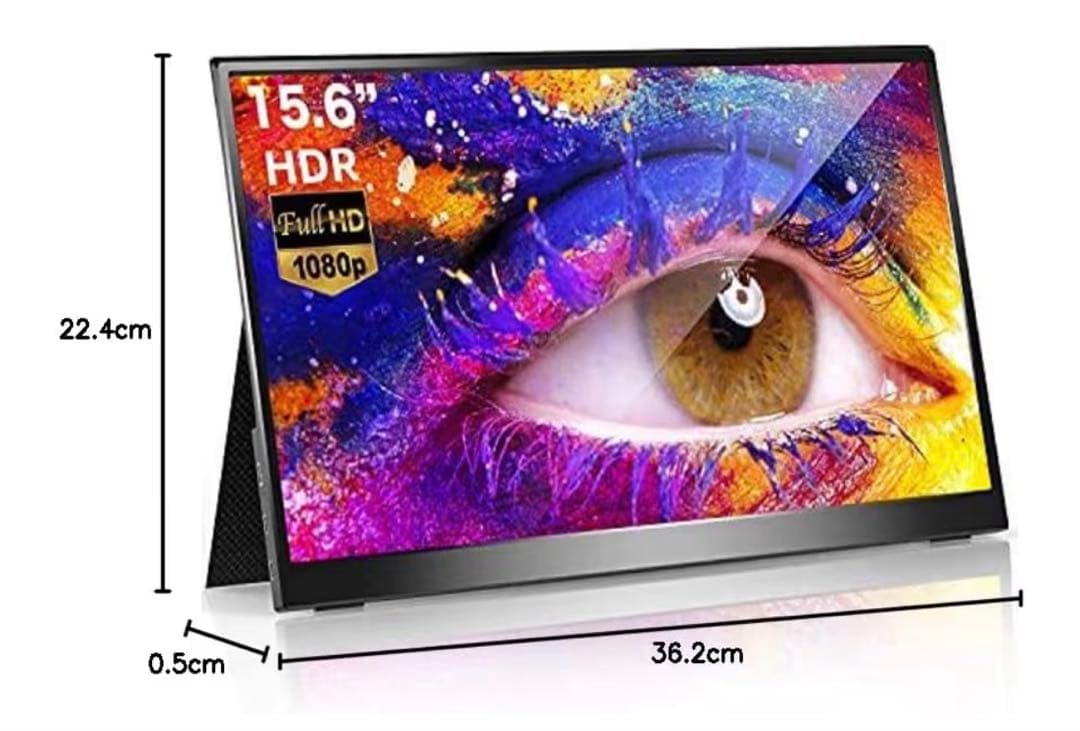 【美品】cocopar モバイルモニター 15.6インチ ポータブルモニター