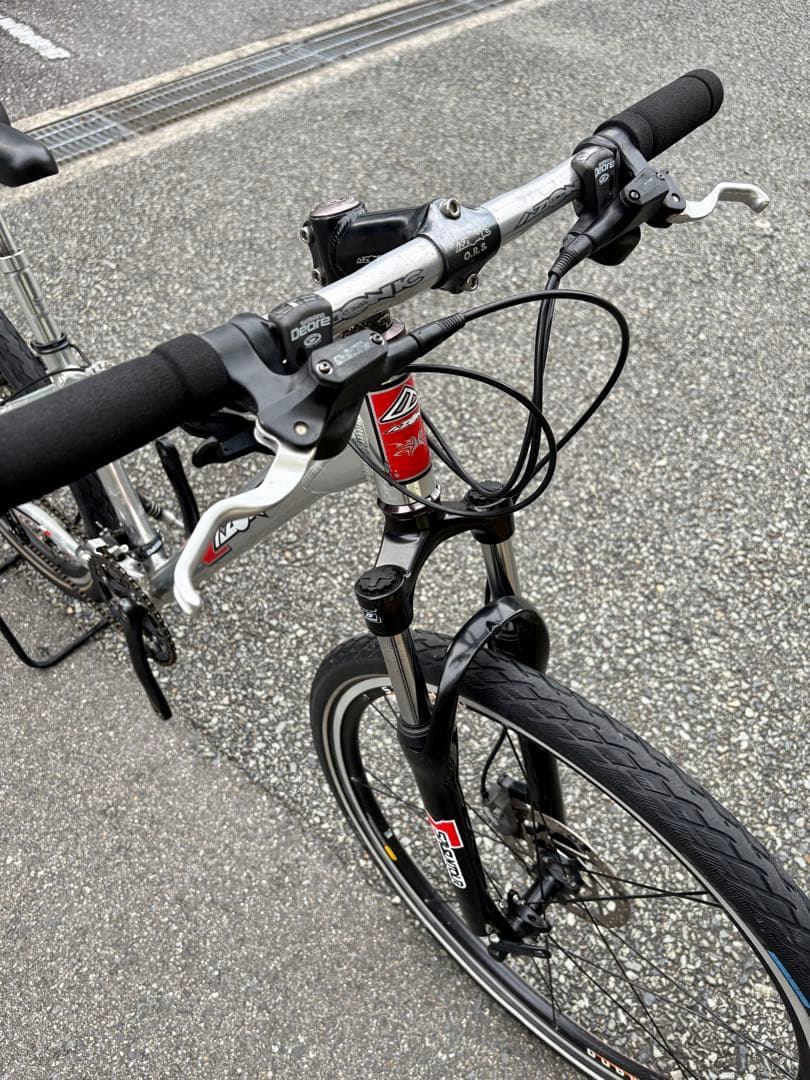 超激レアAZONICのMTB DEORE油圧ディスク 往年の名車 すぐ乗れます