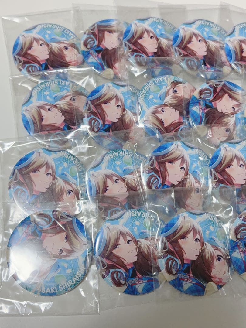 白石沙季 缶バッジ アイプラ まとめ売り