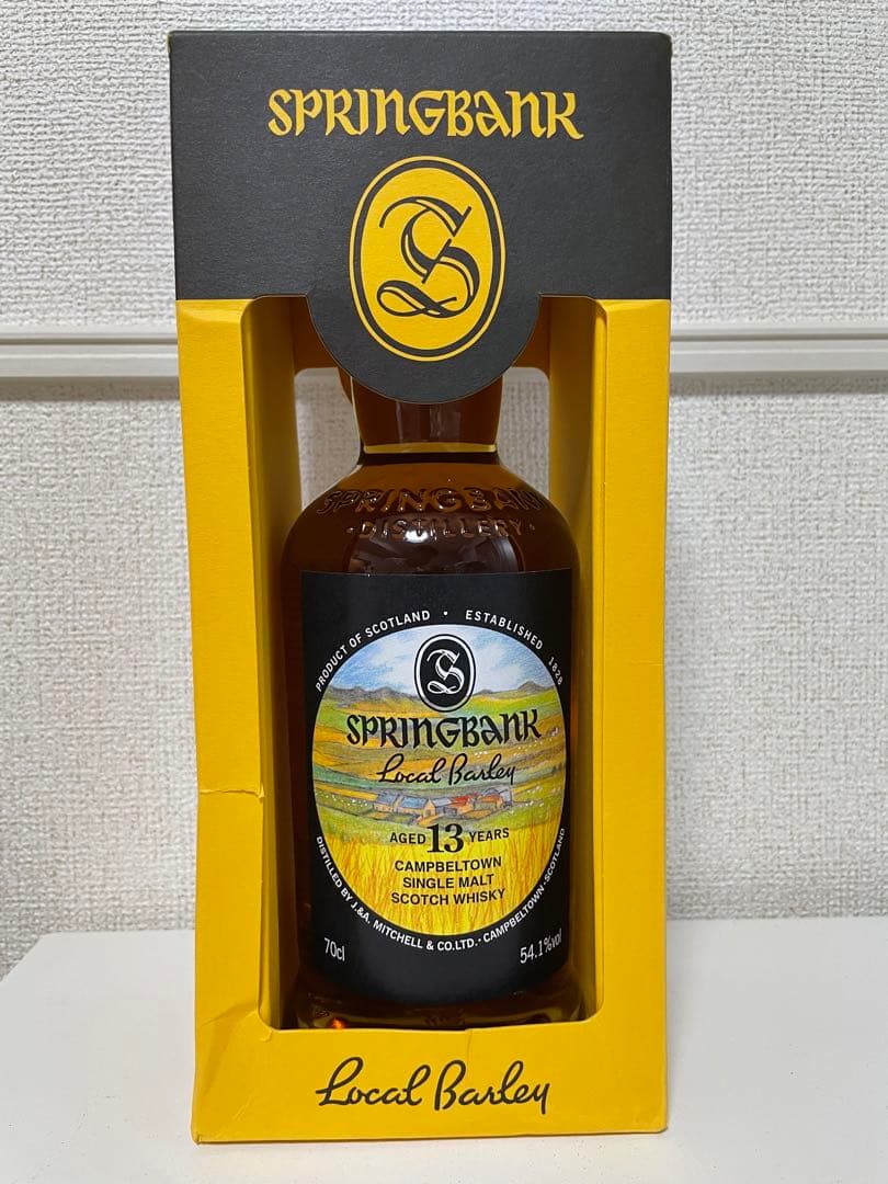 スプリングバンク13年　ローカルバーレイ