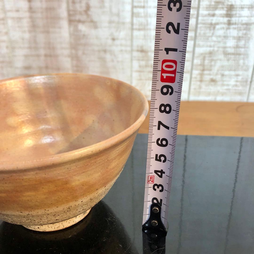 〈未使用〉ピンクマーブル柄がかわいい　茶碗　お砂入茶碗　抹茶碗　茶道具