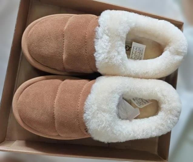 UGG タズリータ スリッポン 24cm 厚底 ブラウン ムートンブーツ