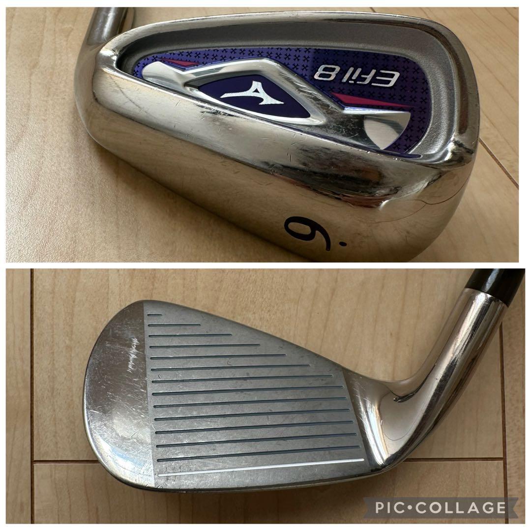 現行 ミズノ エフィル8 レディース クラブセット 8本 初心者 女性 L