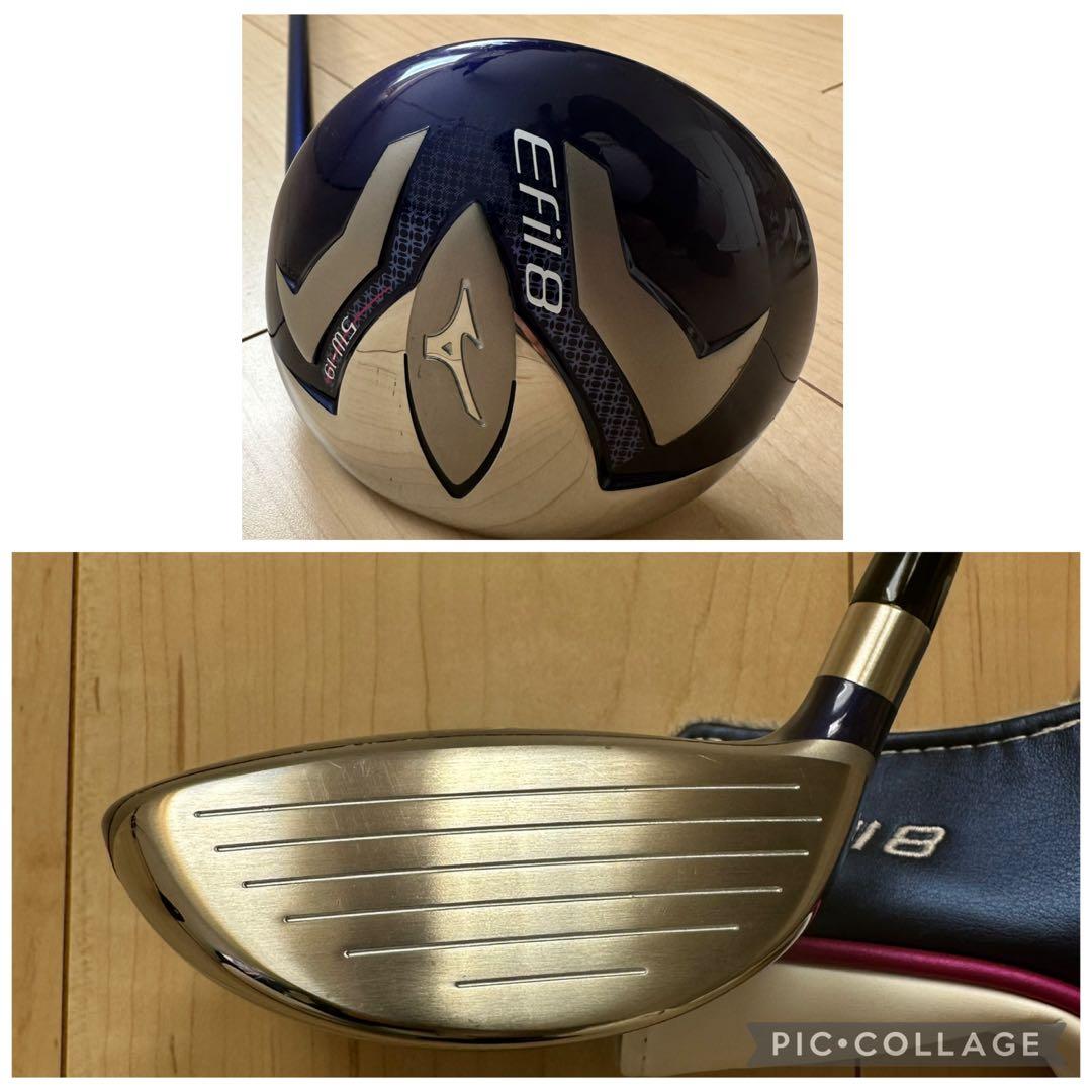 現行 ミズノ エフィル8 レディース クラブセット 8本 初心者 女性 L