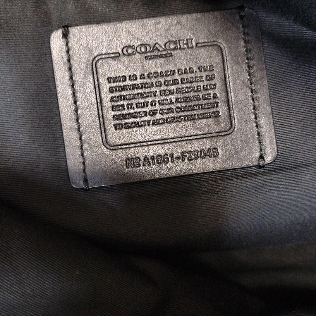 COACH ビジネスバッグ 3way 迷彩 キャンバス レザー 美品