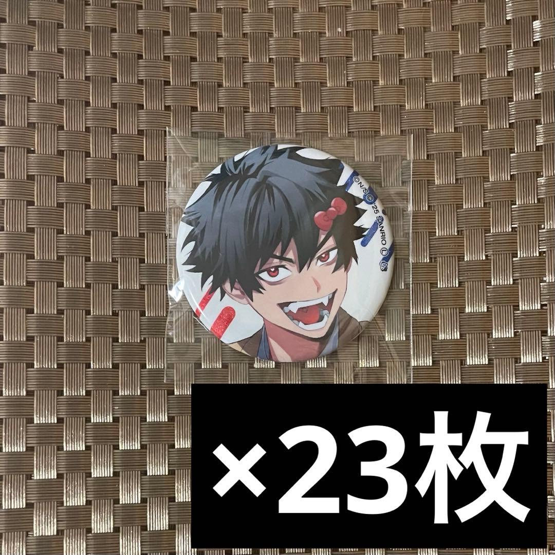 ファントムバスターズ ファンバス サンリオ 宍喰野虎落 缶バッジ