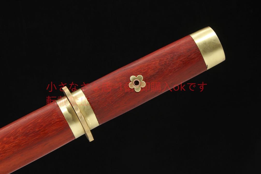 赤木唐横刀合金T 10焼刃  古兵器 武具 刀装具 日本刀 模造刀 居合刀