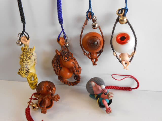 ♯Jqt15Ft　カプセルQミュージアム妖怪根付レア入12種