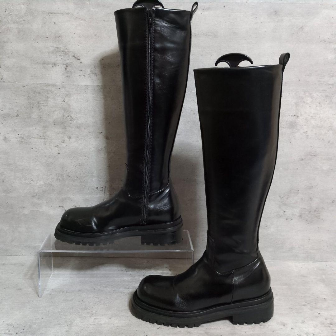 美品✨【THE glow】CANAL JEAN☆ロングブーツ☆黒☆23.5cm