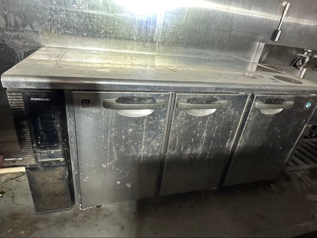 【リユース品】稼働品　業務用　ホシザキ　3ドア冷蔵庫　RT-150PNE1