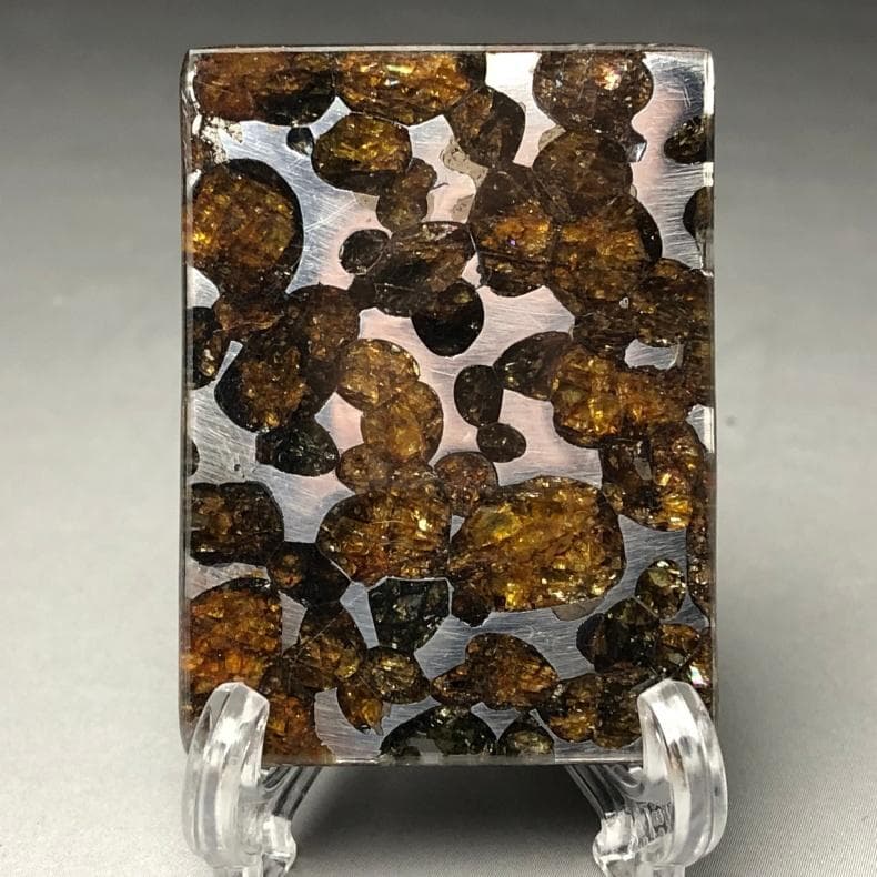 M*0様 パラサイト隕石 隕石　石鉄隕石　セリコ隕石 重さ約16ｇ　共箱