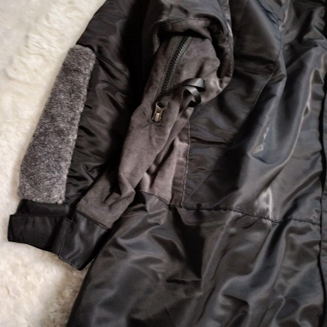 エシンタ モンスター 中綿オーバーコート 新品タグ 黒 M 防寒 ユニセックス