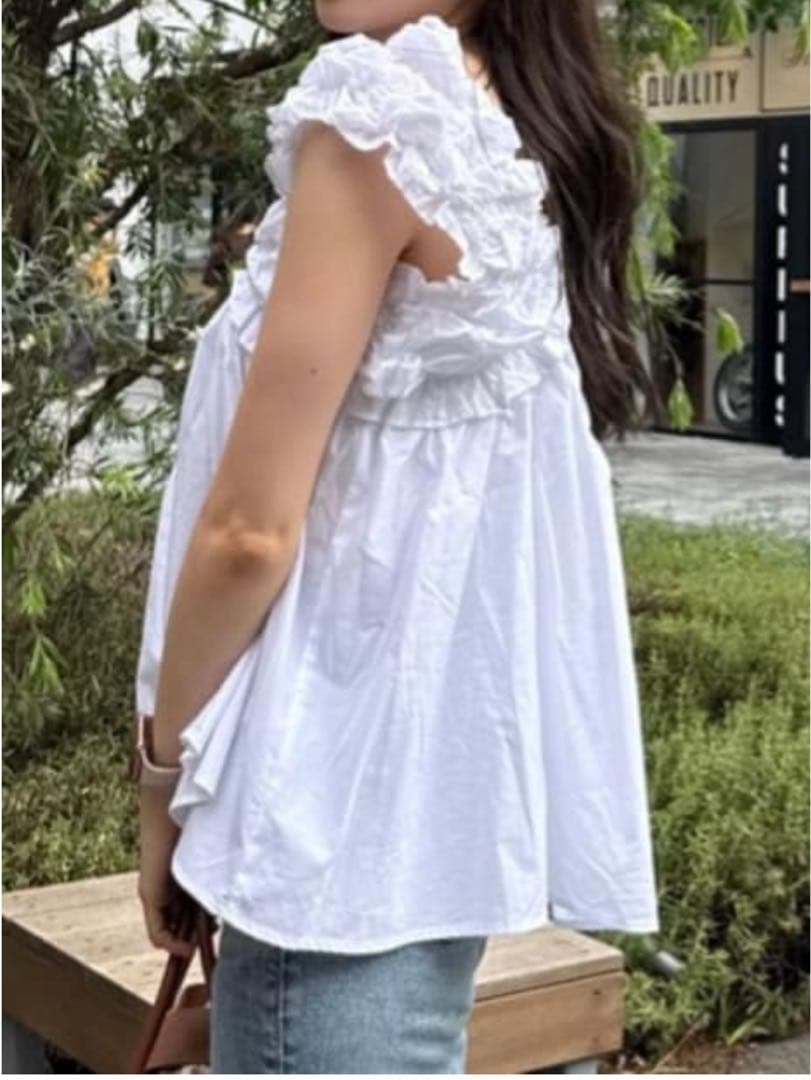 moussy フリルトップス　オフショルダー◎