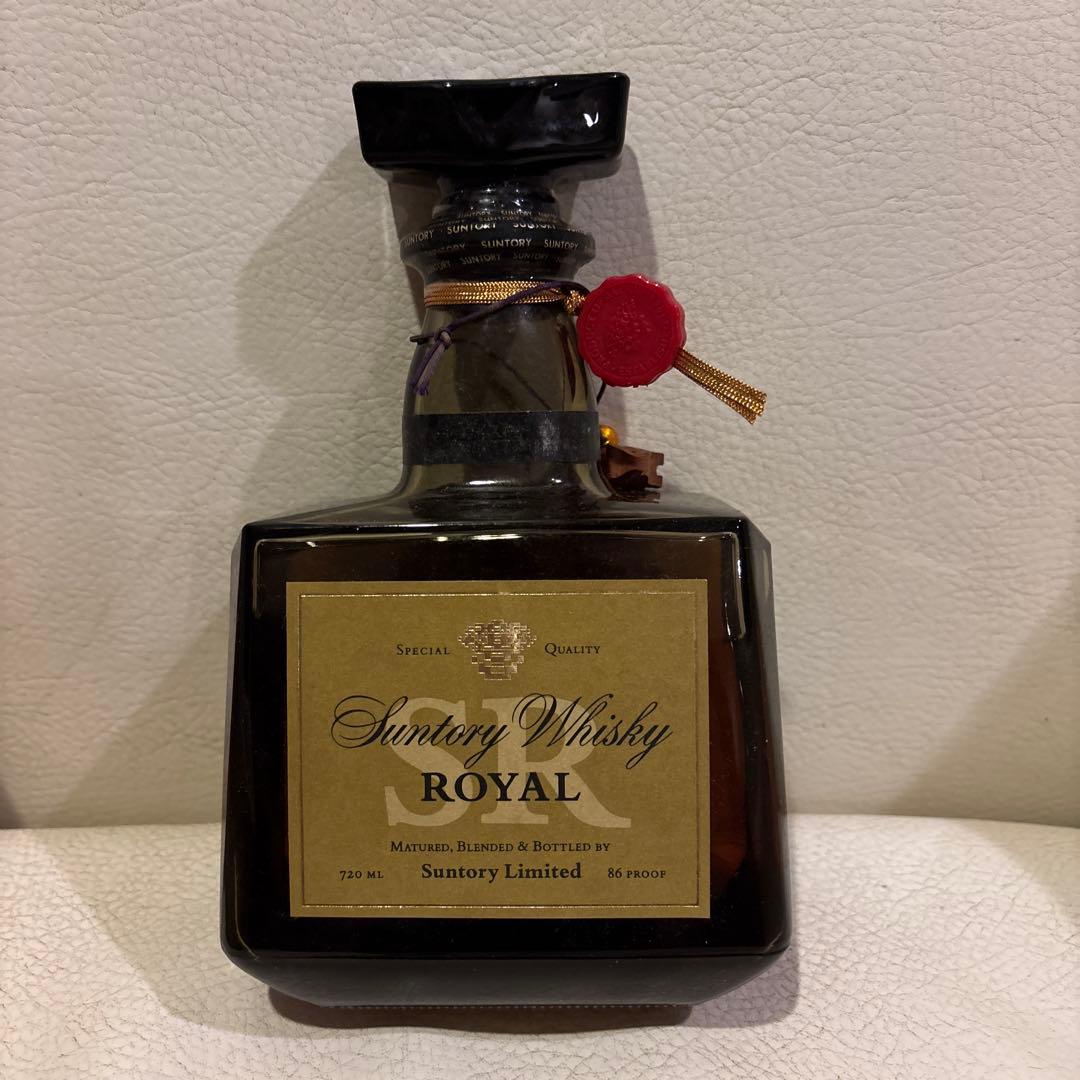新品未開封　サントリーウイスキー ロイヤル SR720ml 送料無料　古酒