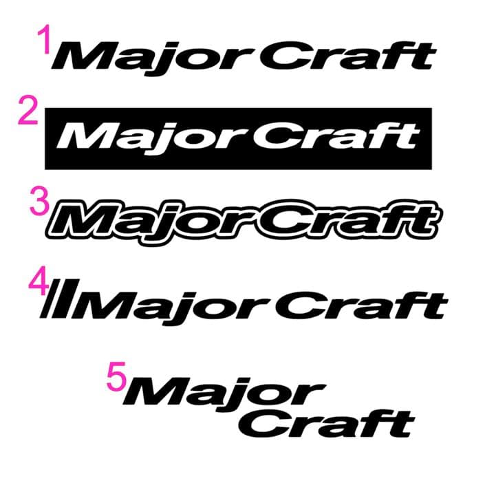 MajorCraft　メジャークラフト　ステッカー