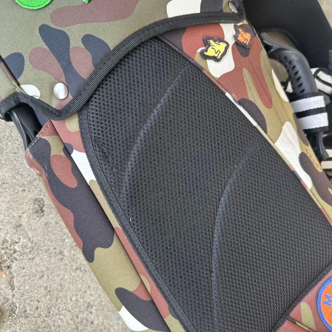 人気ワッペンキャディーバック