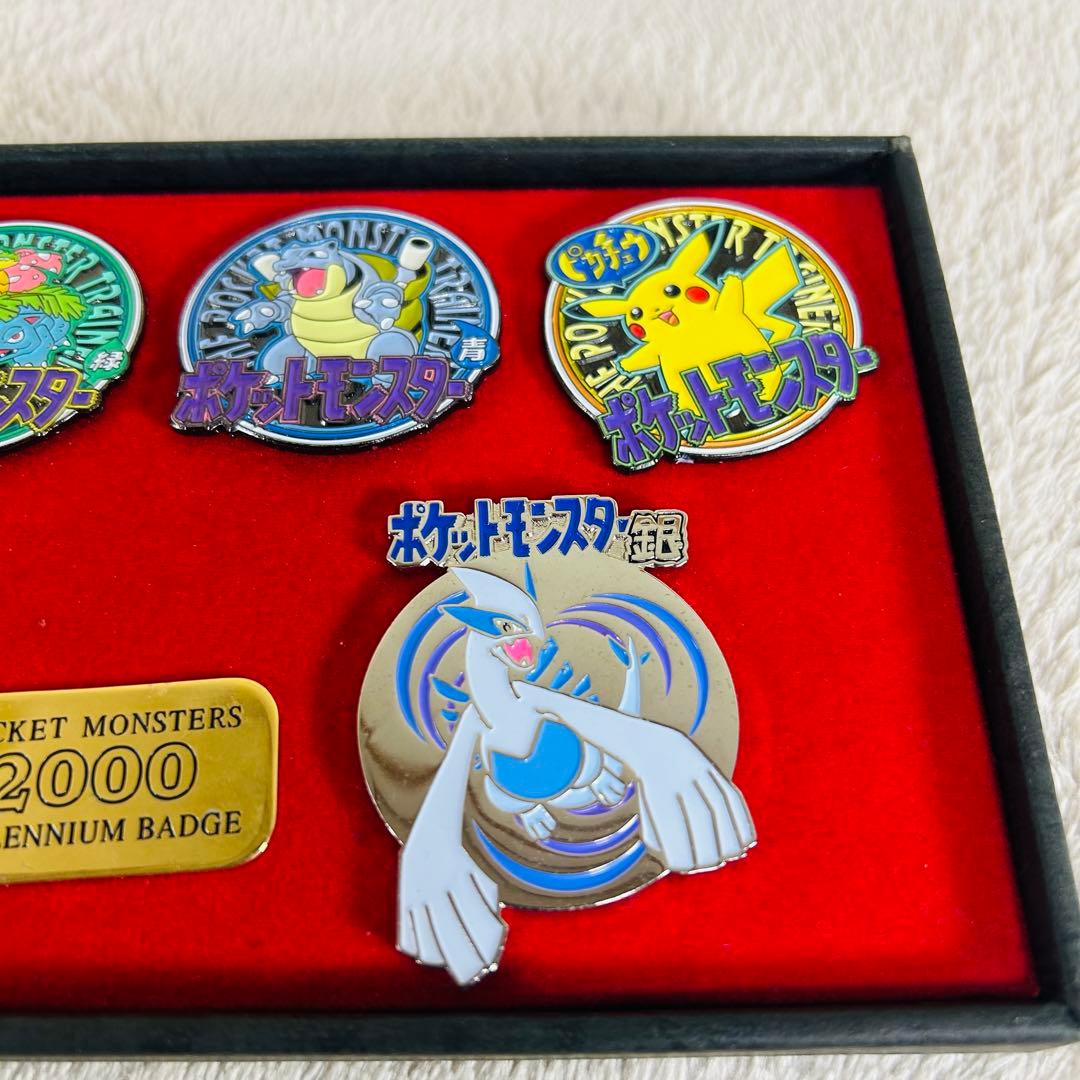 【希少】ポケットモンスター ミレニアムピンバッジセット　2000年