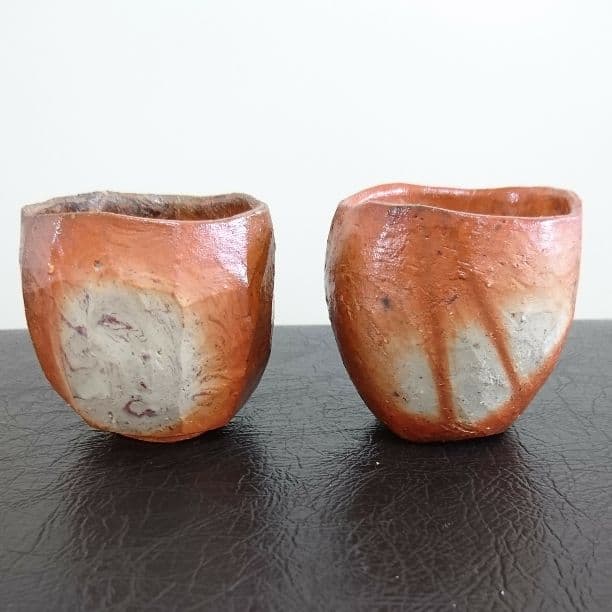 備前焼 ぐい呑み 脇本博之氏作