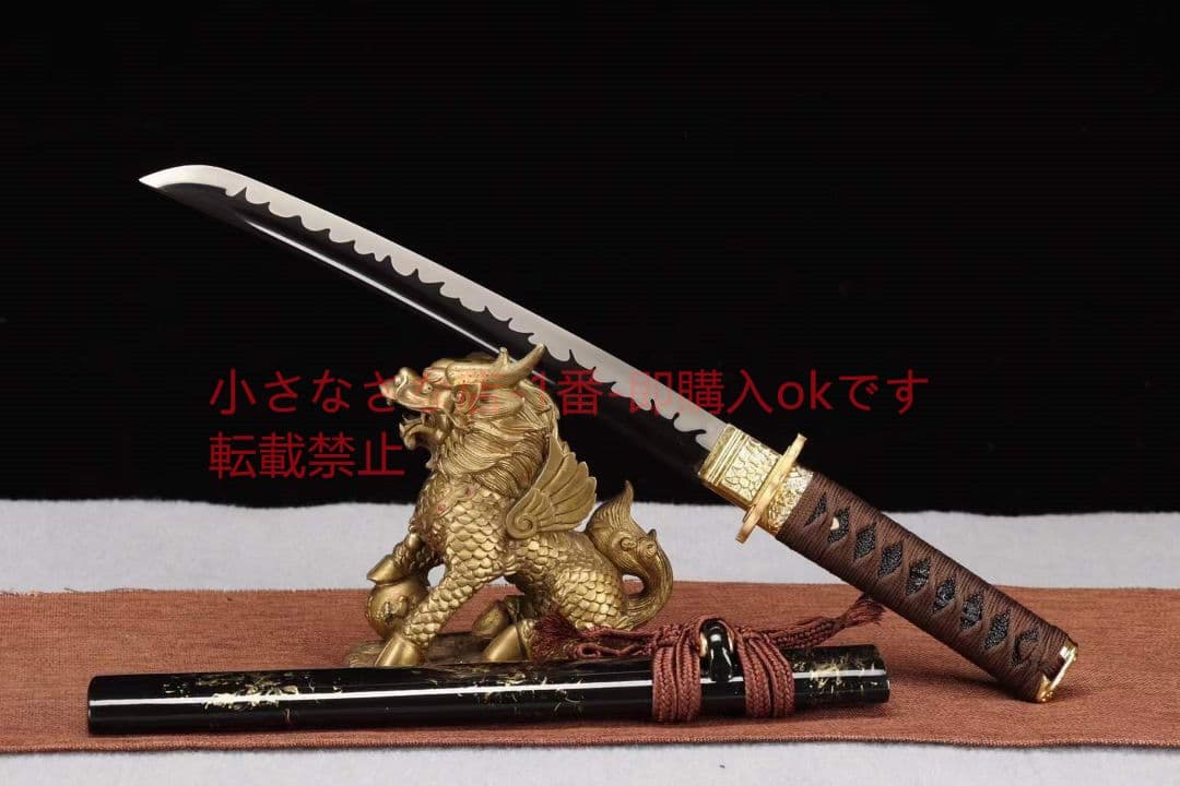 新型高マンガン鋼武士短刀ファージ 古兵器 武具 刀装具 日本刀 模造刀 居合刀