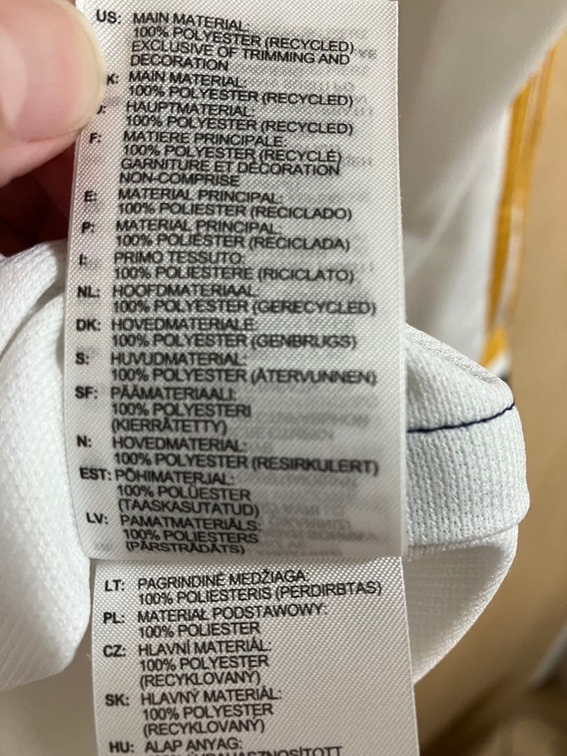 ジュード・ベリンガム選手　レアルマドリード2023-2024ユニフォーム