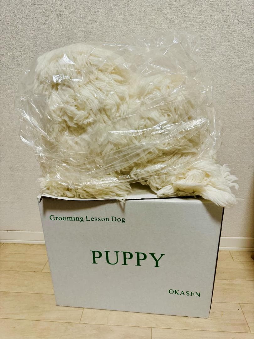 【新品未使用】トリミング　レッスンドッグ　107-S ホワイト