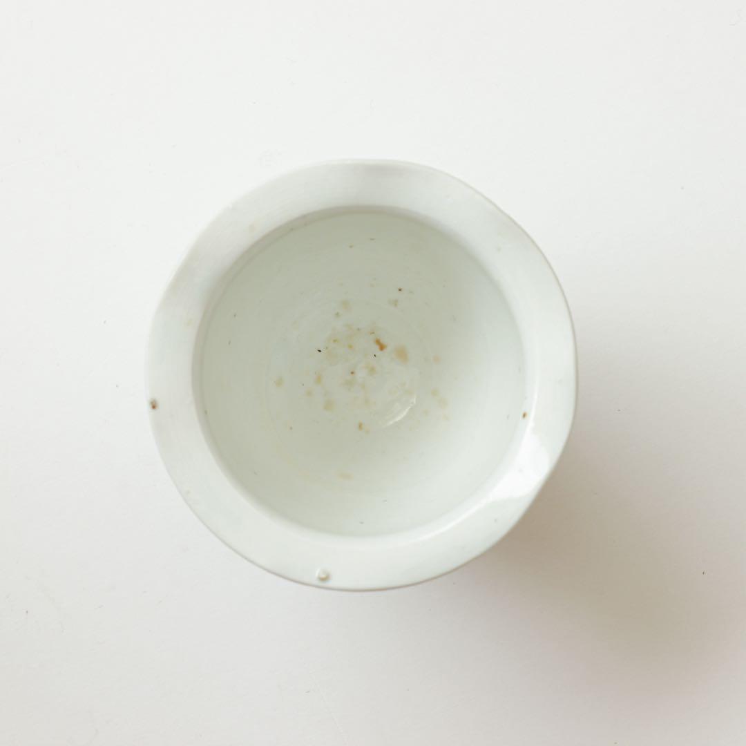 伊万里　古伊万里　江戸　中期　白磁　輪花　向付