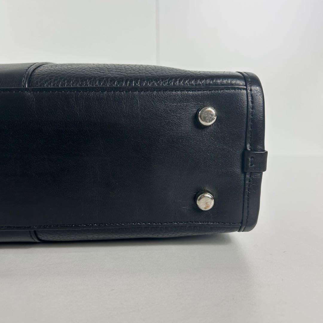 【良品】✅定価9.6万　メンテ済み　コーチ　ビジネスバッグ　COACH ブラック
