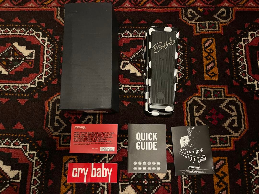 Cry Baby Buddy Guy シグネチャー ワウペダル