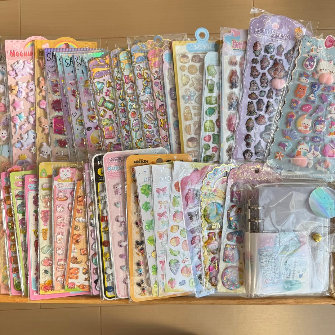 シール帳　シール35枚　まとめ売り