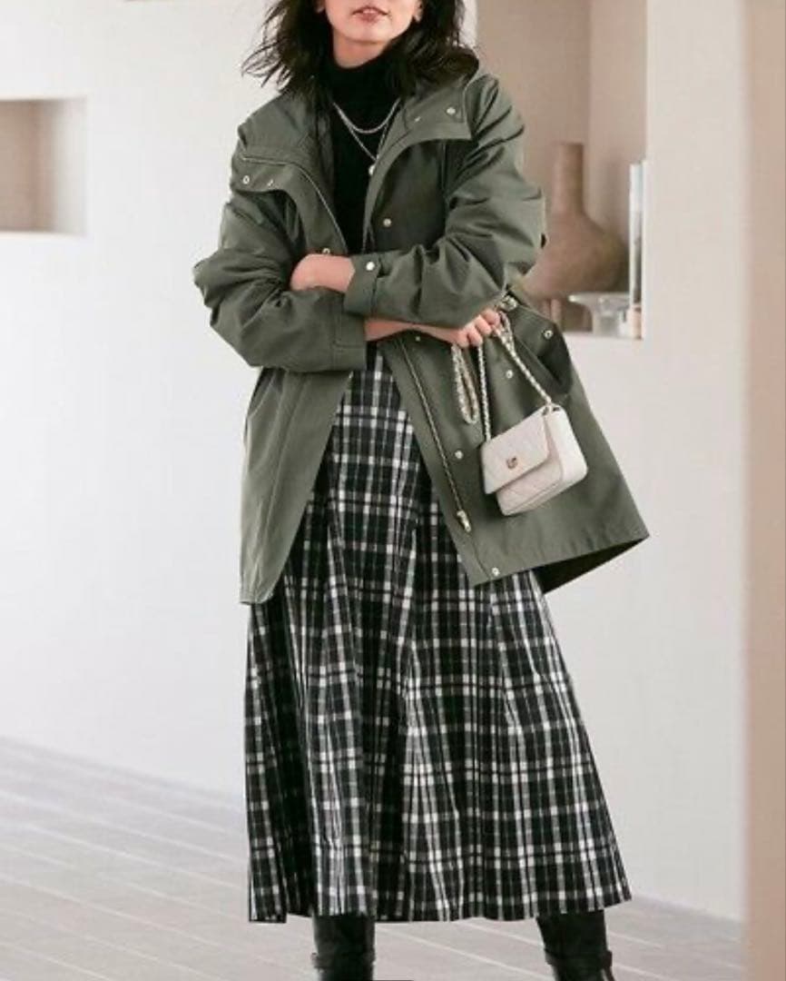 【未使用タグ付き】23区 ライナー付き マルチウェイコート モッズコート