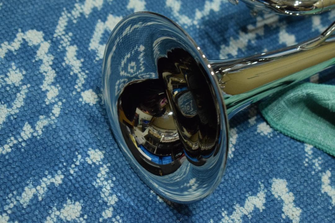 YAMAHA YTR-135 音出し確認済み ハードケース付属 ニッケルメッキ