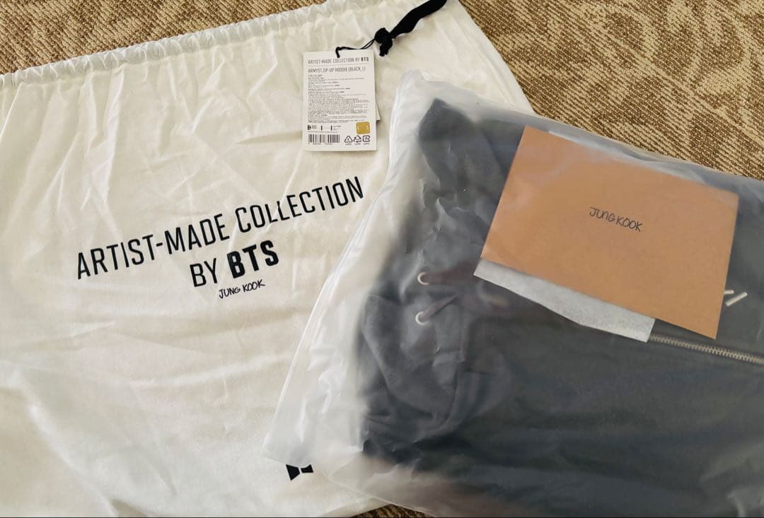 BTS ジョングク　アーティストメイド　フーディー Lサイズ