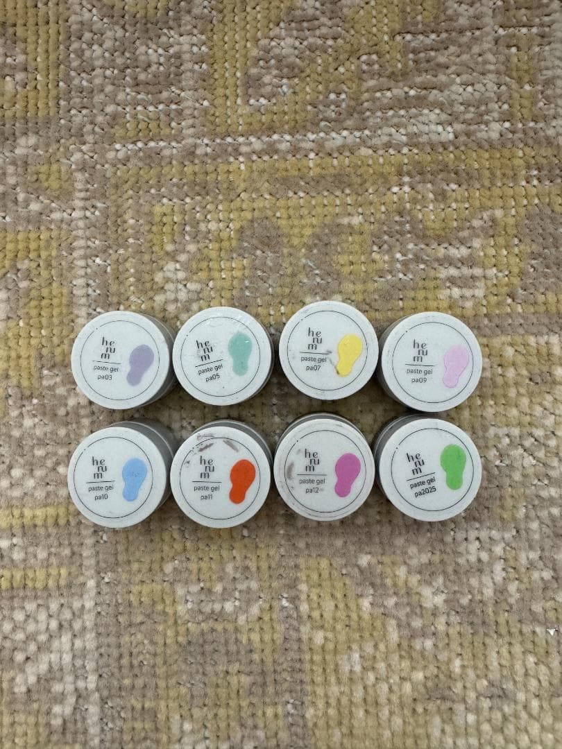 henum ペーストジェル セット 8色セット 限定色Pa2025入り