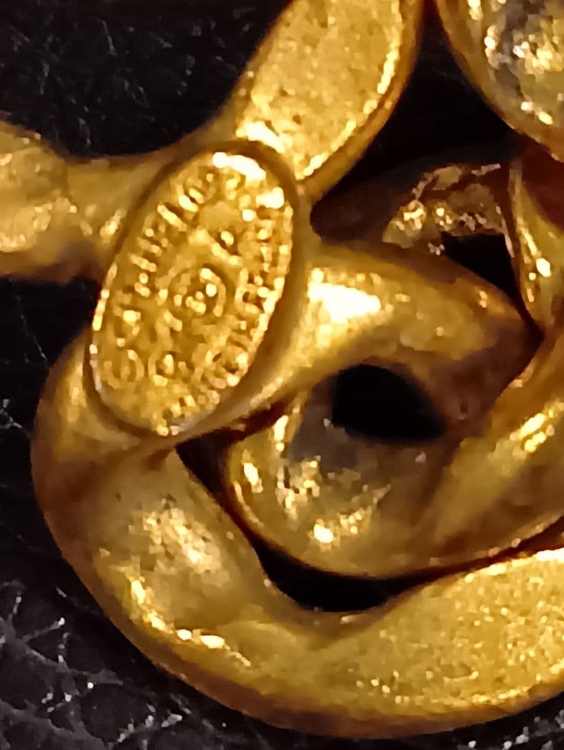 CHANEL チェーンベルト 金色