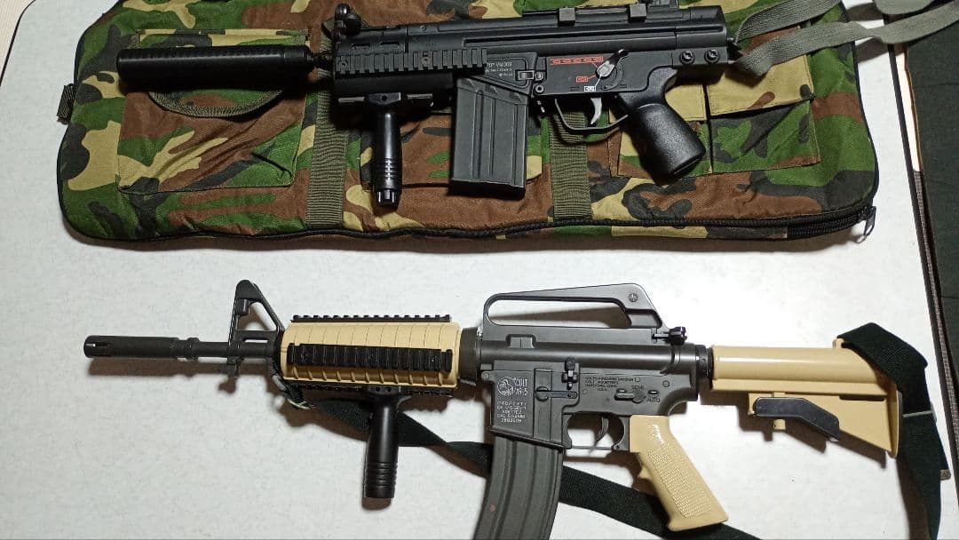 HKG3とM4 AR-15COLTモデルガンセット