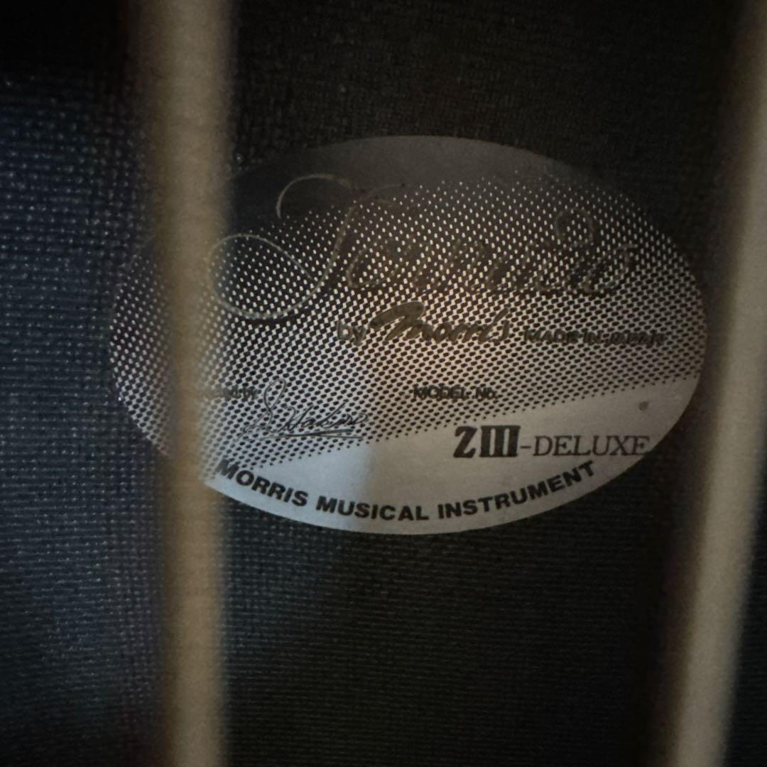 Morris ZII-DELUXE アコースティックギター ギターチューナー付き