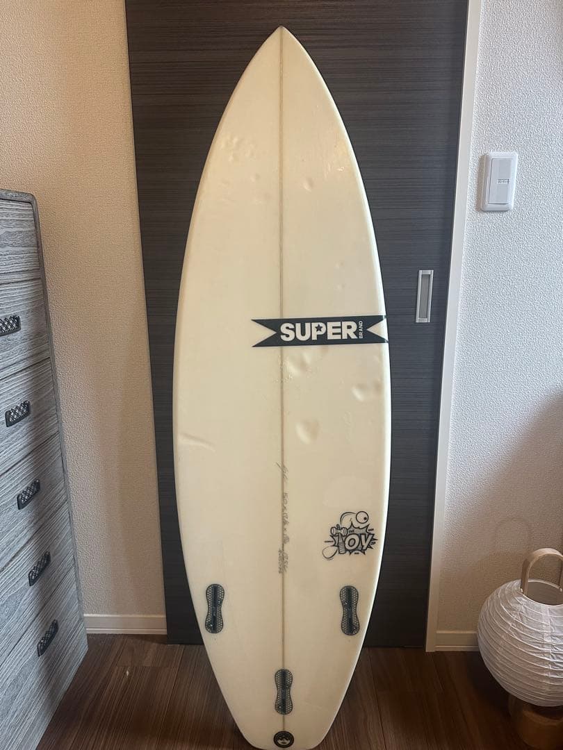 5.0 SUPER BRAND サーフボード　KIDS キッズ　ショートボード