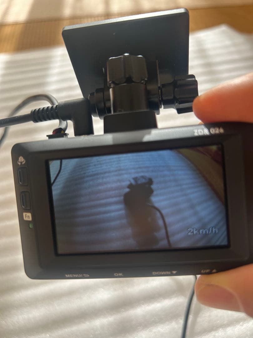 コムテック　ドライブレコーダー　ZDR026 前後カメラ　動作確認済み