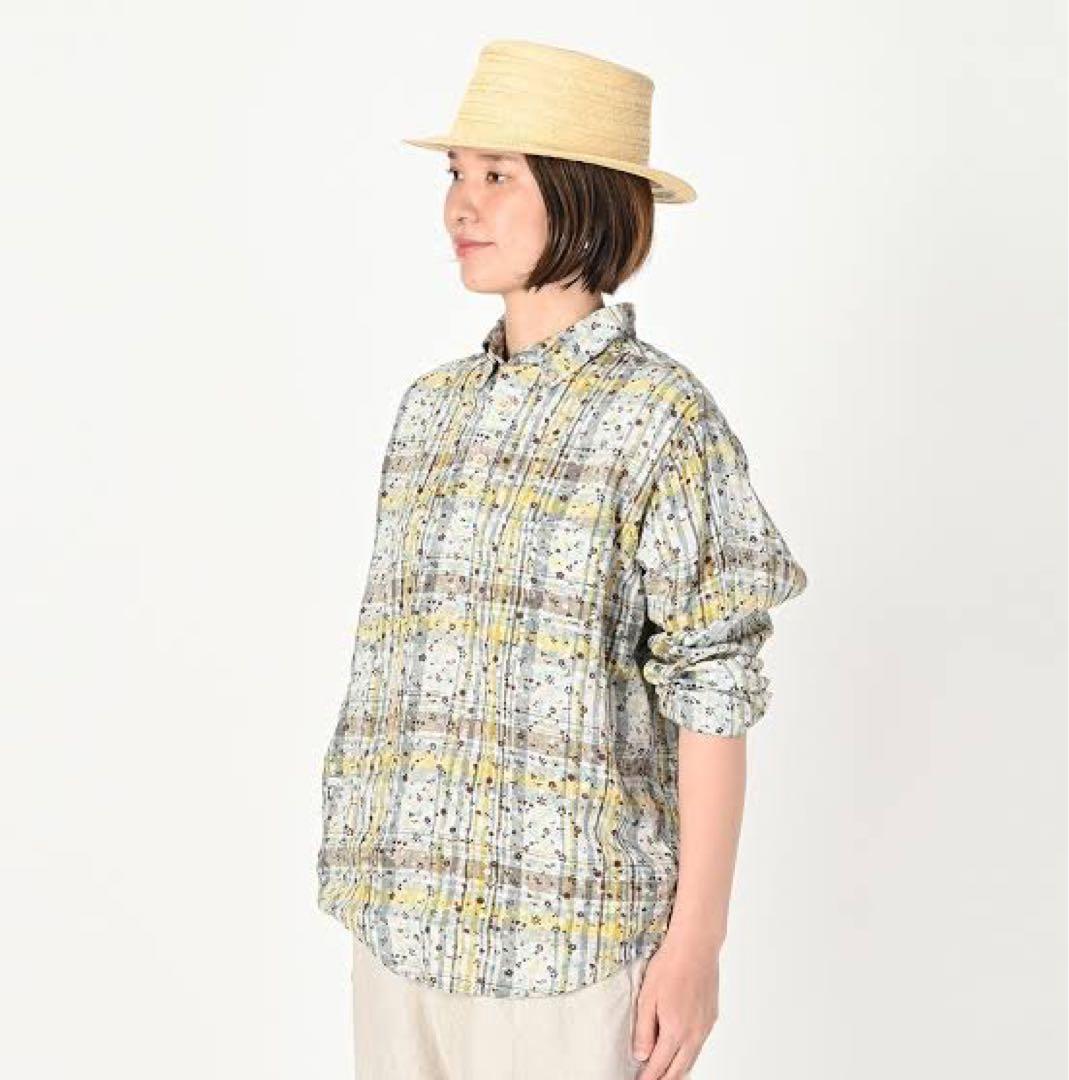 45R フォーティファイブアール 麻100％ シャツ 長袖 美品