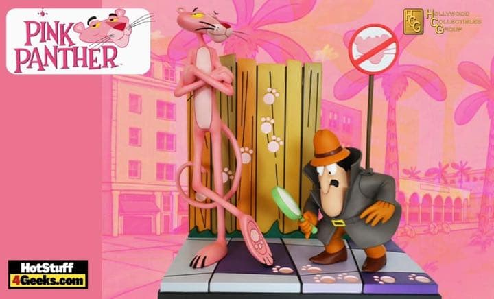 ピンク・パンサー＆クルーゾー警部　スタチュー　フィギュア//HCG