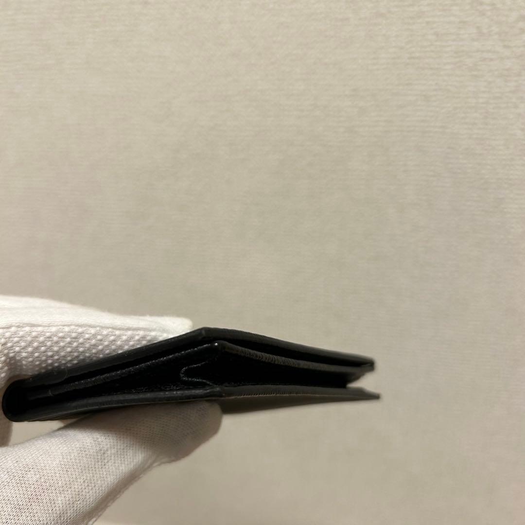 【美品✨】BVLGARI ブルガリ 名刺入れ カードケース 黒 ロゴプレート