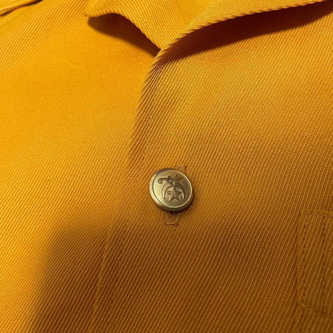 50s バトルユニフォーム シャツ 古着 ビンテージ usa製 短丈