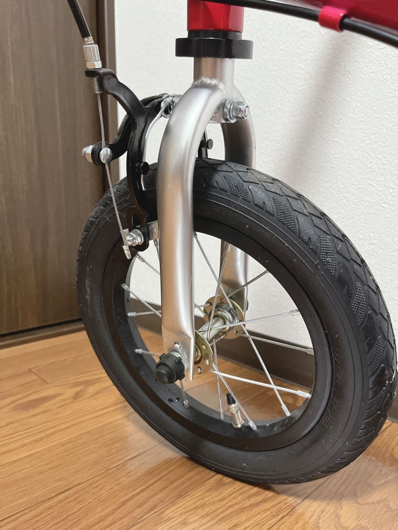 【極美品】へんしんバイク　ピンク　12インチ　人気カラー