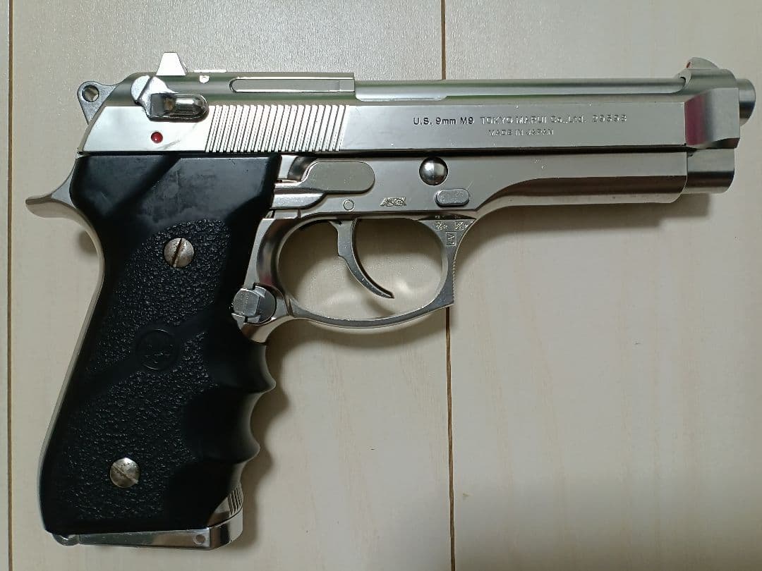 【中古品】東京マルイ ガスガン「M92F クロームステンレス」※訳あり