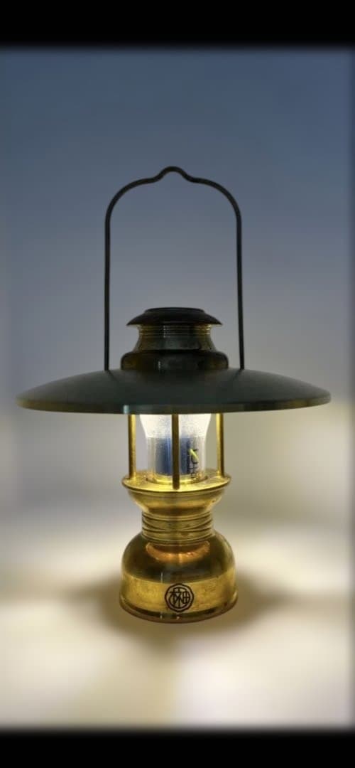 初期　名もなきランタン　ゴールゼロ専用　moai製シェード付き　アンバー対応