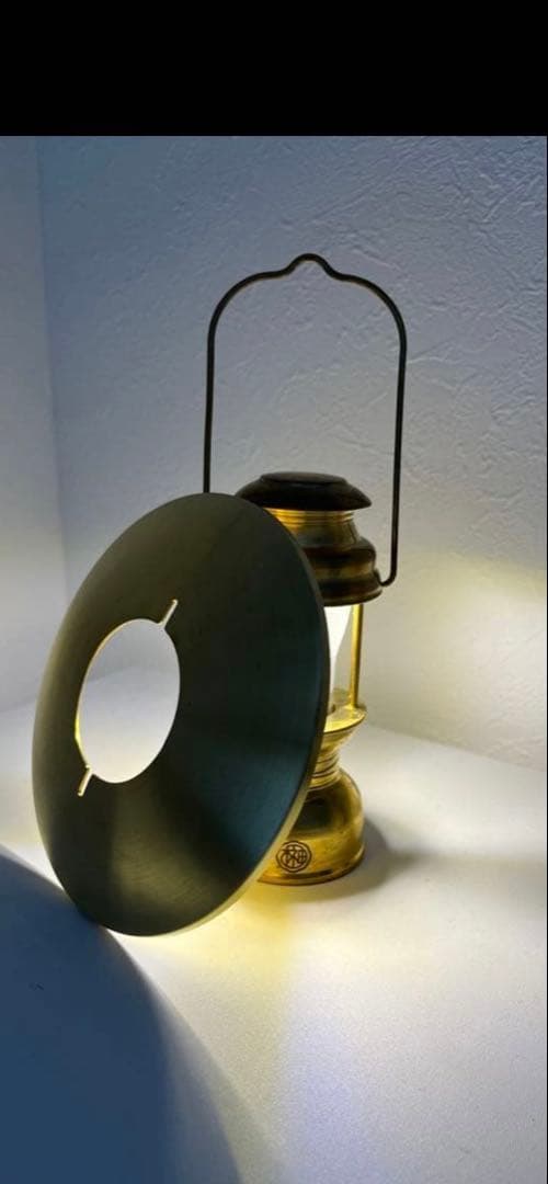 初期　名もなきランタン　ゴールゼロ専用　moai製シェード付き　アンバー対応