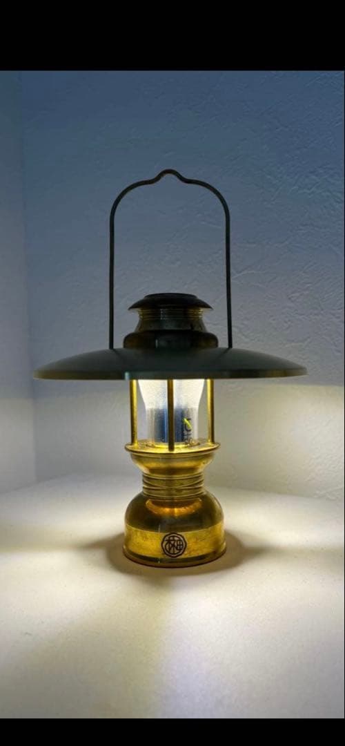 初期　名もなきランタン　ゴールゼロ専用　moai製シェード付き　アンバー対応