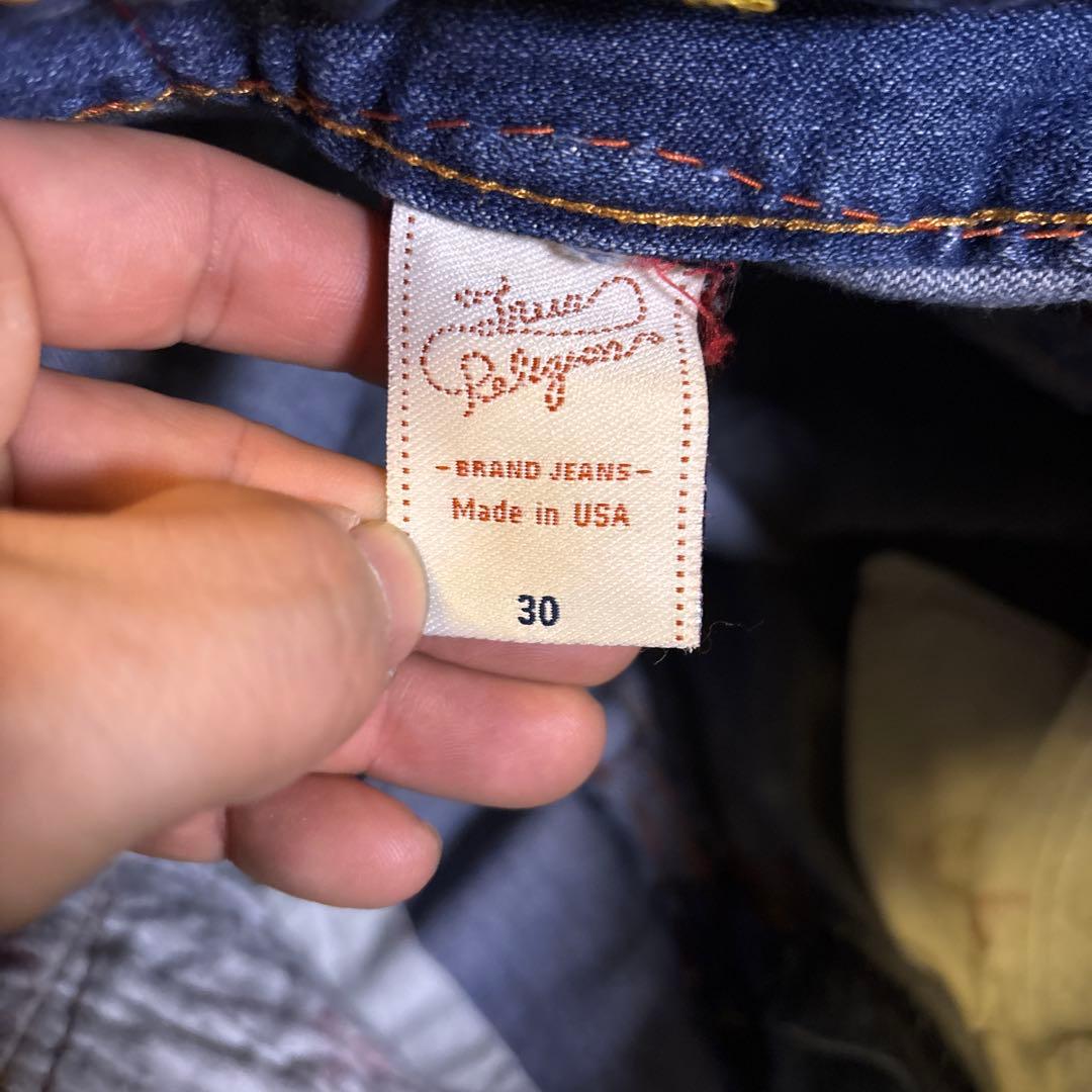 美品TRUE RELIGION BILLY SUPER T 30/33 ジーンズ