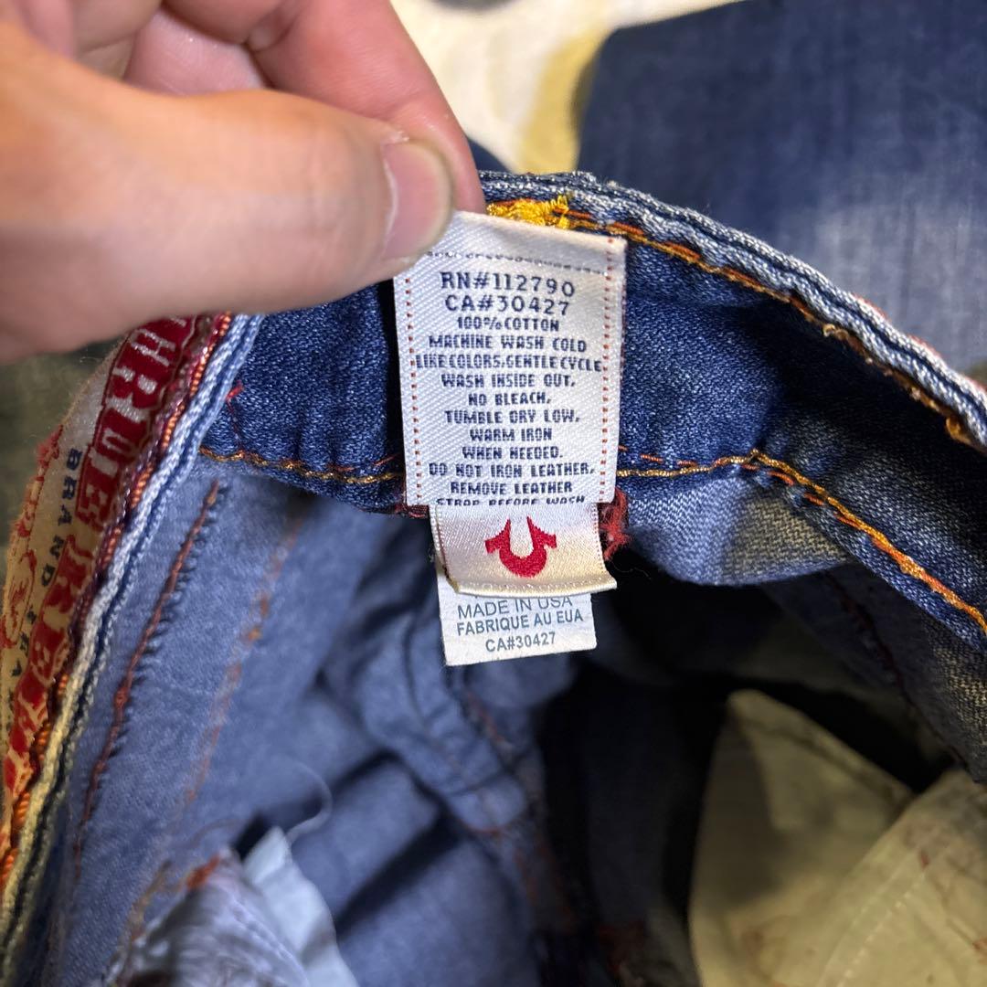 美品TRUE RELIGION BILLY SUPER T 30/33 ジーンズ
